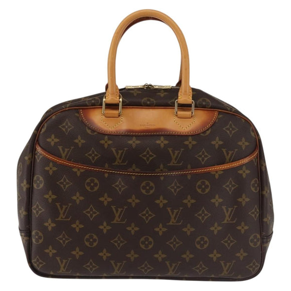 LOUIS VUITTON Monogram Deauville Hand Bag M47270 LV Auth BA6072