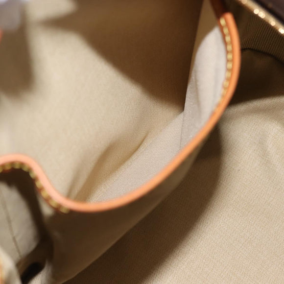 LOUIS VUITTON Monogram Deauville Hand Bag M47270 LV Auth BA6072