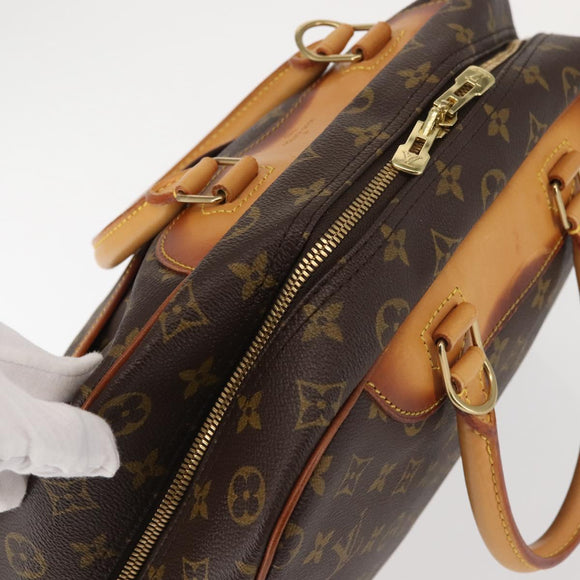 LOUIS VUITTON Monogram Deauville Hand Bag M47270 LV Auth BA6072