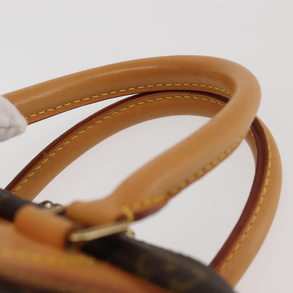 LOUIS VUITTON Monogram Deauville Hand Bag M47270 LV Auth BA6072