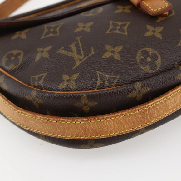 LOUIS VUITTON Monogram Jeune Fille GM Shoulder Bag M51225 LV Auth BA6073