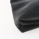 Salvatore Ferragamo Vala Shoulder Bag Leather Black Gold Auth BA6076-11