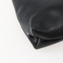 Salvatore Ferragamo Vala Shoulder Bag Leather Black Gold Auth BA6076-13