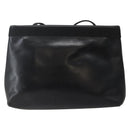 Salvatore Ferragamo Vala Shoulder Bag Leather Black Gold Auth BA6076-3