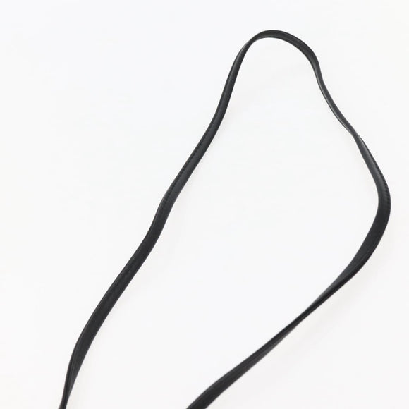 Salvatore Ferragamo Vala Shoulder Bag Leather Black Gold Auth BA6076