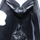 BALLY Hand Bag Leather Black Gold Auth BA6078-19