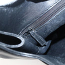 GUCCI Shoulder Bag Leather Black Silver 001 3167 Auth BA6079-16