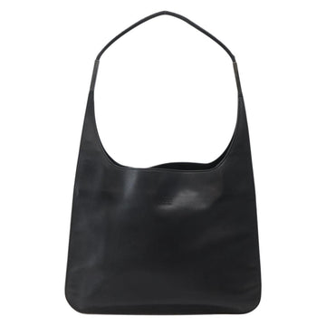 GUCCI Shoulder Bag Leather Black Silver 001 3167 Auth BA6079 - 0