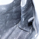 GUCCI Shoulder Bag Leather Black Silver 001 3167 Auth BA6079-20