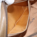 GUCCI GG Supreme Web Sherry Line Shoulder Bag PVC Beige 119 02 088 Auth BA6080-22