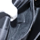 FENDI Pecan Canvas Hand Bag Black Gold Auth BA6083-21