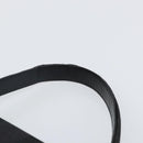 FENDI Pecan Canvas Hand Bag Black Gold Auth BA6083-8