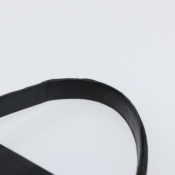 FENDI Pecan Canvas Hand Bag Black Gold Auth BA6083