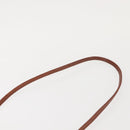 MCM Logogram Vicetos Shoulder Bag PVC Leather Brown Gold Auth BA6085-14