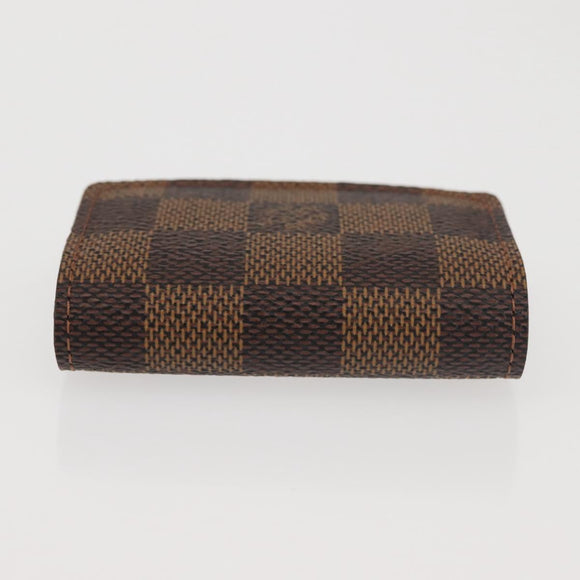 LOUIS VUITTON Damier Ebene Cuffs Cuff Case LV Auth BA6087