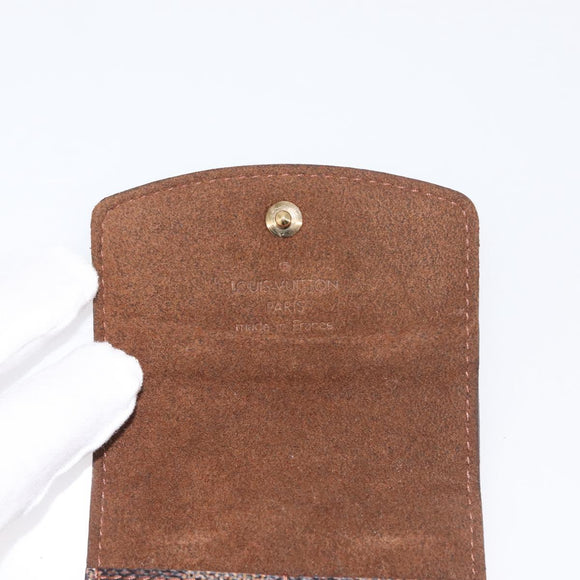 LOUIS VUITTON Damier Ebene Cuffs Cuff Case LV Auth BA6088
