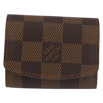 LOUIS VUITTON Damier Ebene Cuffs Cuff Case LV Auth BA6088 - 0
