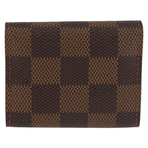 LOUIS VUITTON Damier Ebene Cuffs Cuff Case LV Auth BA6088