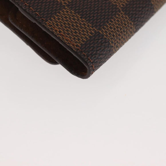 LOUIS VUITTON Damier Ebene Cuffs Cuff Case LV Auth BA6090