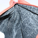 LOEWE Shoulder Bag Leather Orange Gold Auth BA6091-17