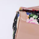 DOLCE&GABBANA Hand Bag Canvas Black Gold Auth BA6092-10