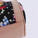 DOLCE&GABBANA Hand Bag Canvas Black Gold Auth BA6092-17