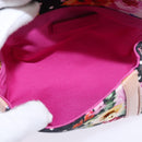 DOLCE&GABBANA Hand Bag Canvas Black Gold Auth BA6092-12