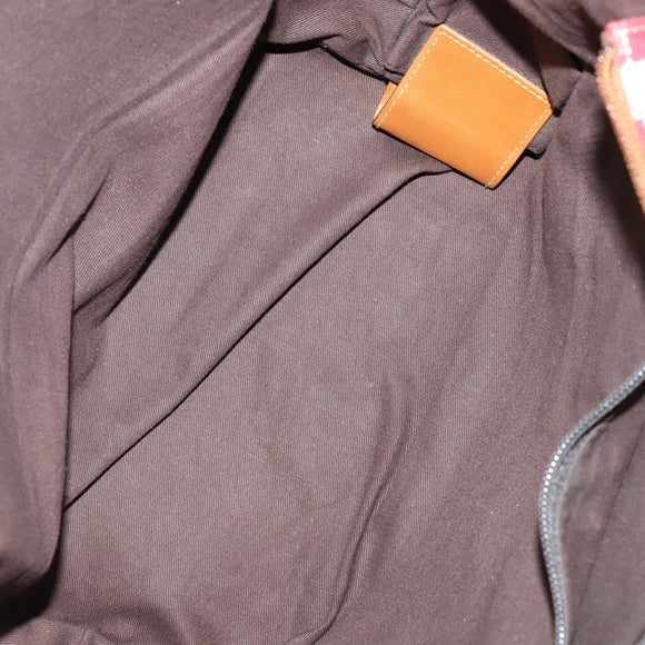 Stella MacCartney GIVENCHY BALLY Bag Canvas Suede 3Set Navy Beige Auth BA6093