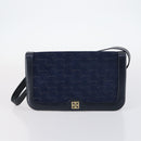 Stella MacCartney GIVENCHY BALLY Bag Canvas Suede 3Set Navy Beige Auth BA6093-16