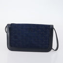 Stella MacCartney GIVENCHY BALLY Bag Canvas Suede 3Set Navy Beige Auth BA6093-17