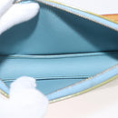 LOUIS VUITTON Monogram Vernis Lexington Pouch Baby Blue M91011 LV Auth BA6095-11