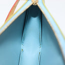 LOUIS VUITTON Monogram Vernis Lexington Pouch Baby Blue M91011 LV Auth BA6095-20