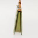 LOUIS VUITTON Monogram Vernis Lexington Pouch Baby Blue M91011 LV Auth BA6095-3