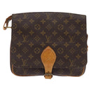 LOUIS VUITTON Monogram Cartouchiere GM Shoulder Bag M51252 LV Auth BA6097-13