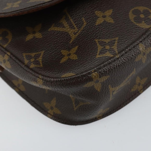 LOUIS VUITTON Monogram Saint Cloud PM Shoulder Bag M51244 LV Auth BA6098