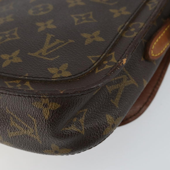 LOUIS VUITTON Monogram Saint Cloud PM Shoulder Bag M51244 LV Auth BA6098