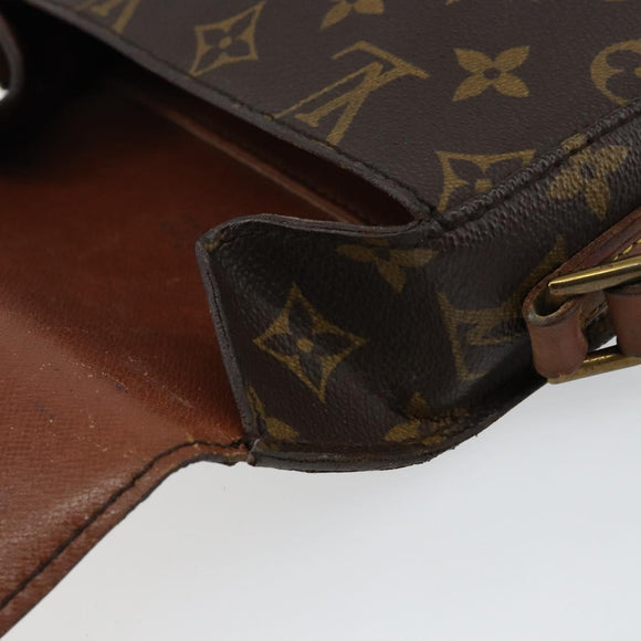 LOUIS VUITTON Monogram Saint Cloud PM Shoulder Bag M51244 LV Auth BA6098