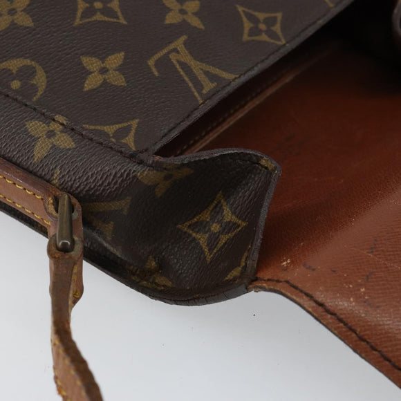 LOUIS VUITTON Monogram Saint Cloud PM Shoulder Bag M51244 LV Auth BA6098