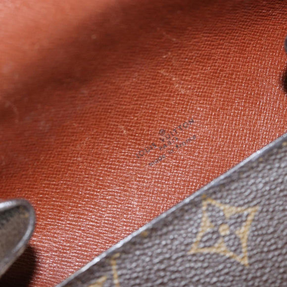 LOUIS VUITTON Monogram Saint Cloud PM Shoulder Bag M51244 LV Auth BA6098