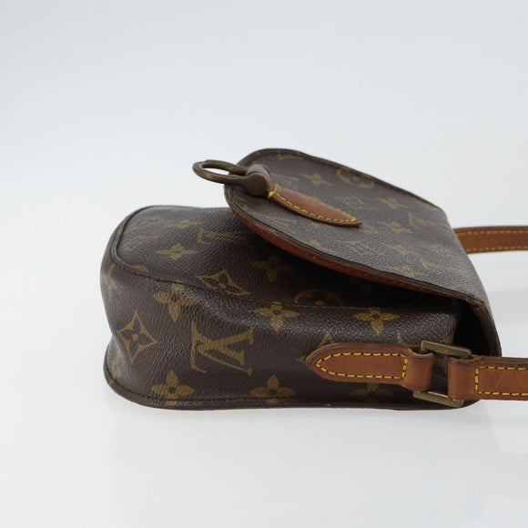 LOUIS VUITTON Monogram Saint Cloud PM Shoulder Bag M51244 LV Auth BA6098