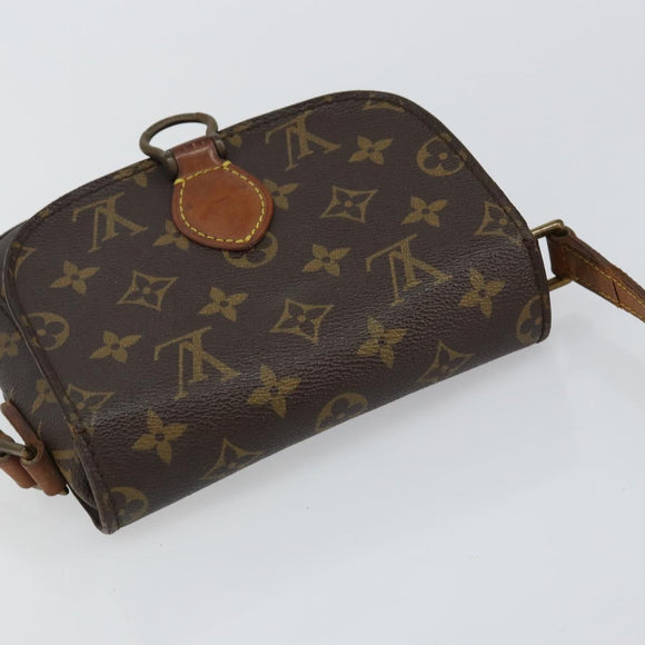 LOUIS VUITTON Monogram Saint Cloud PM Shoulder Bag M51244 LV Auth BA6098