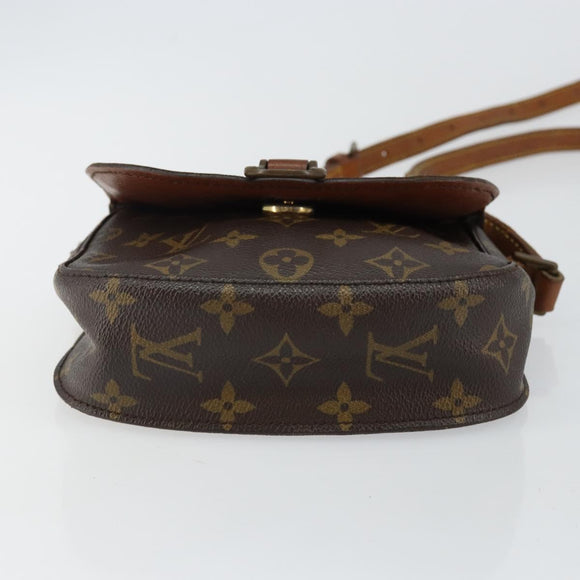 LOUIS VUITTON Monogram Saint Cloud PM Shoulder Bag M51244 LV Auth BA6098