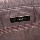 BURBERRY Nova Check Tote Bag Canvas Beige Silver Auth BA610-15