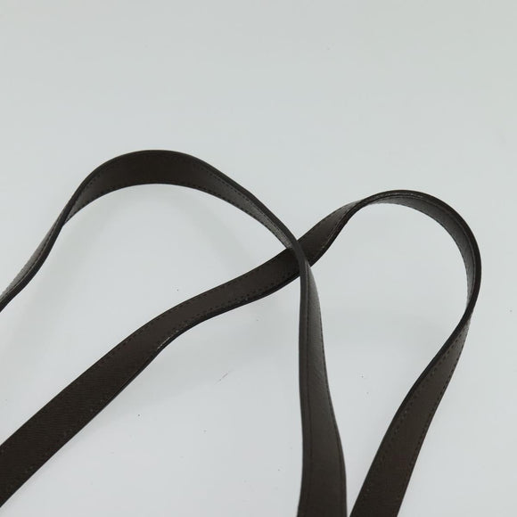 BURBERRY Nova Check Tote Bag Canvas Beige Silver Auth BA610