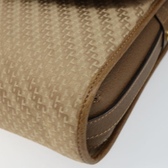 GUCCI Shoulder Bag Canvas Beige Gold 001 113 0712 Auth BA6105