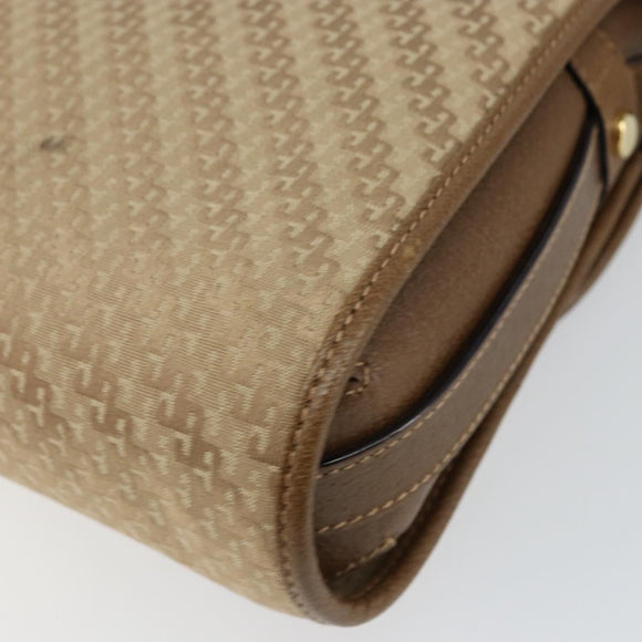 GUCCI Shoulder Bag Canvas Beige Gold 001 113 0712 Auth BA6105