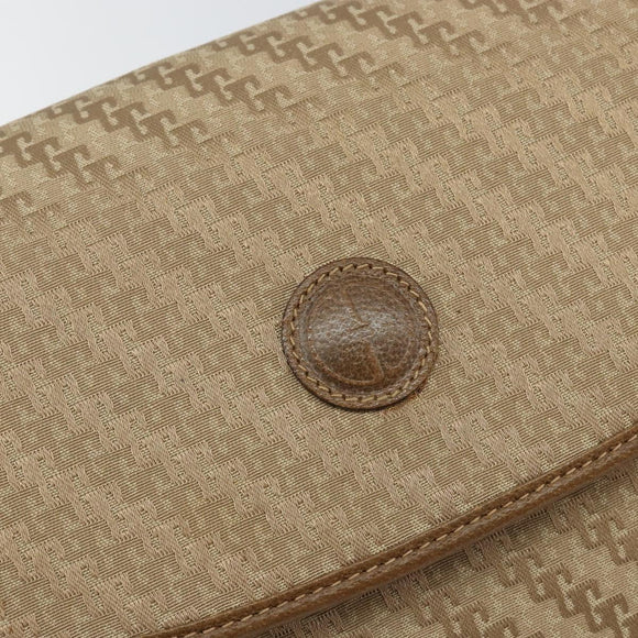 GUCCI Shoulder Bag Canvas Beige Gold 001 113 0712 Auth BA6105