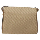 GUCCI Shoulder Bag Canvas Beige Gold 001 113 0712 Auth BA6105-2