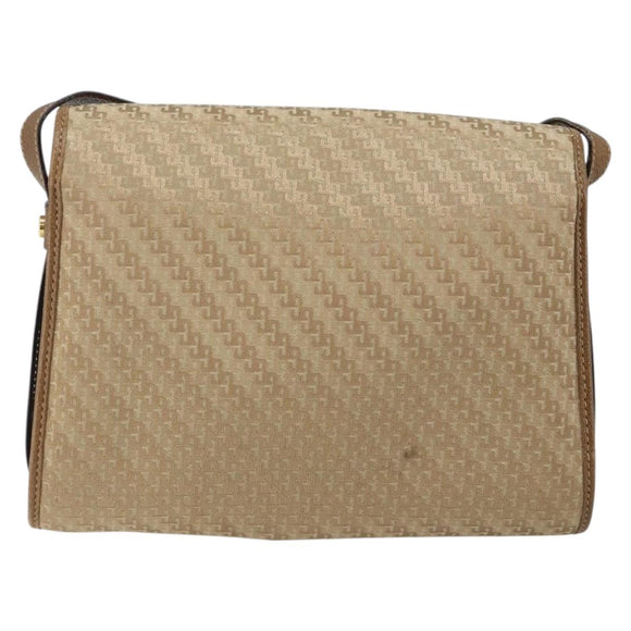 GUCCI Shoulder Bag Canvas Beige Gold 001 113 0712 Auth BA6105