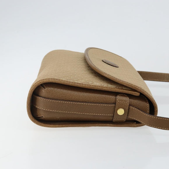 GUCCI Shoulder Bag Canvas Beige Gold 001 113 0712 Auth BA6105